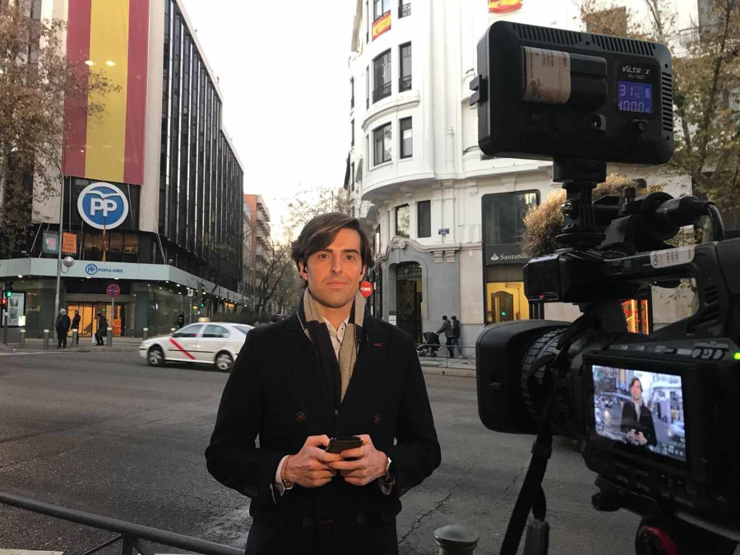 El periodista Pablo Montesinos, cabeza de lista del PP por Málaga.