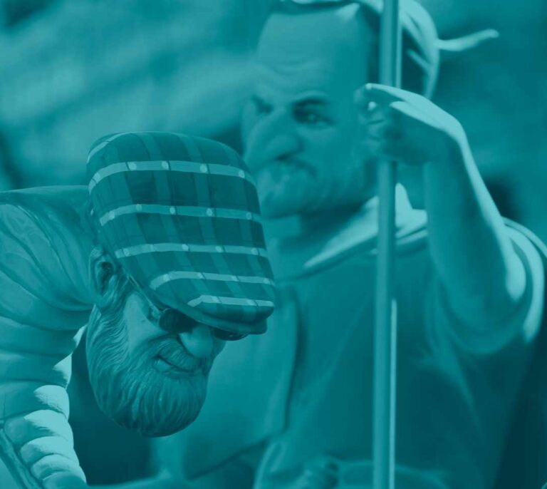 El santo con dos pistolas