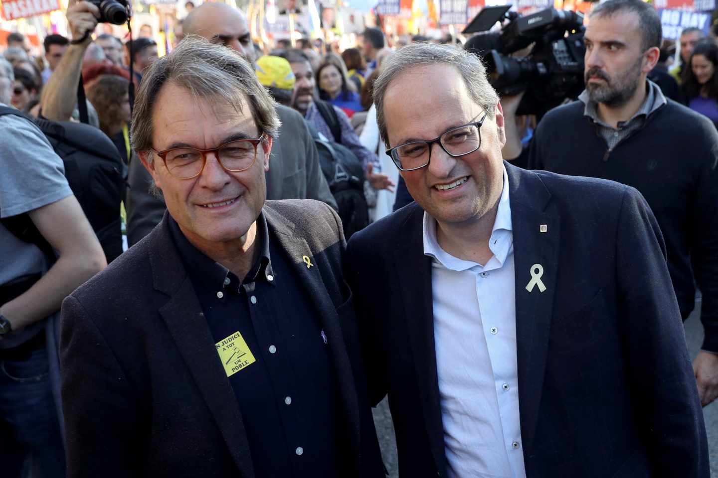 Millón y medio de euros, el coste anual de los ex presidentes y ex consejeros catalanes