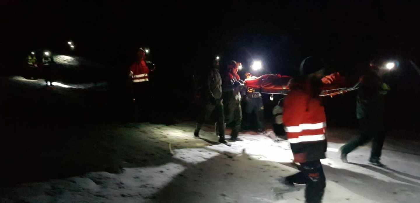 El operativo que buscaba desde la noche del pasado domingo a 25 excursionistas gallegos