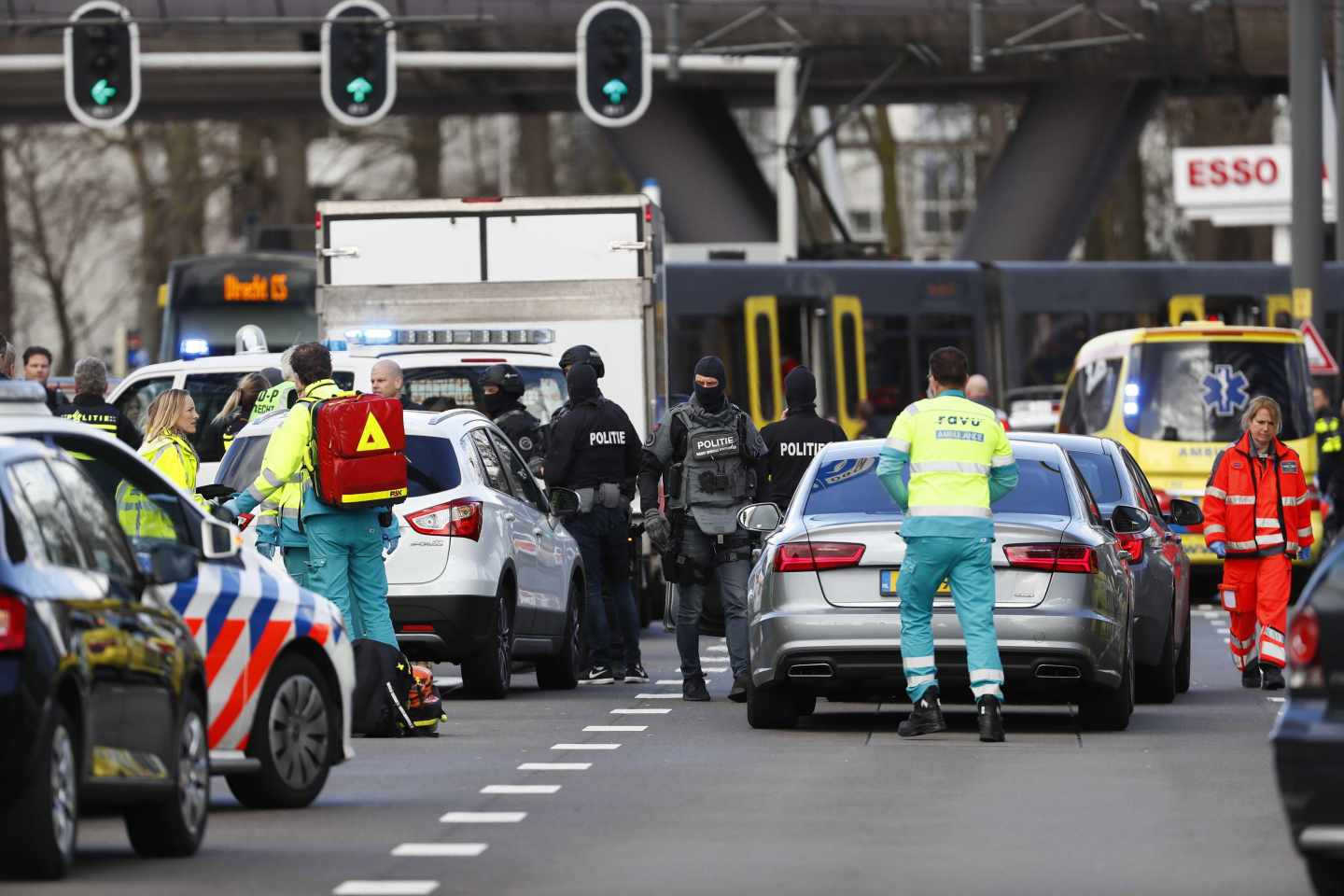 Al menos tres muertos y cinco heridos en un atentado en Utrecht