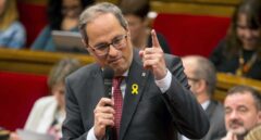 Torra afronta una petición de inhabilitación que podría forzar las elecciones que quiere ERC