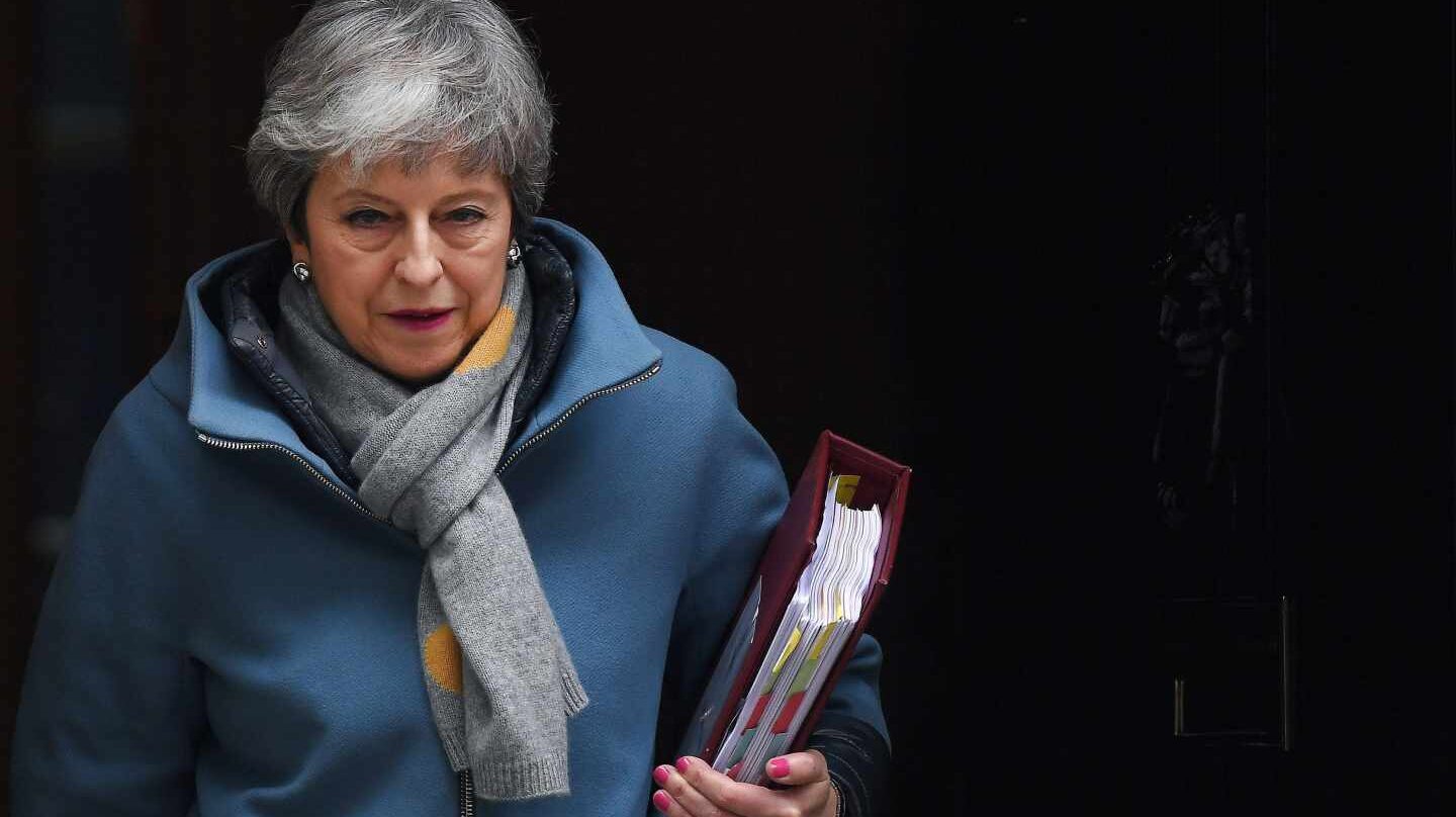 La primera ministra británica, Theresa May.