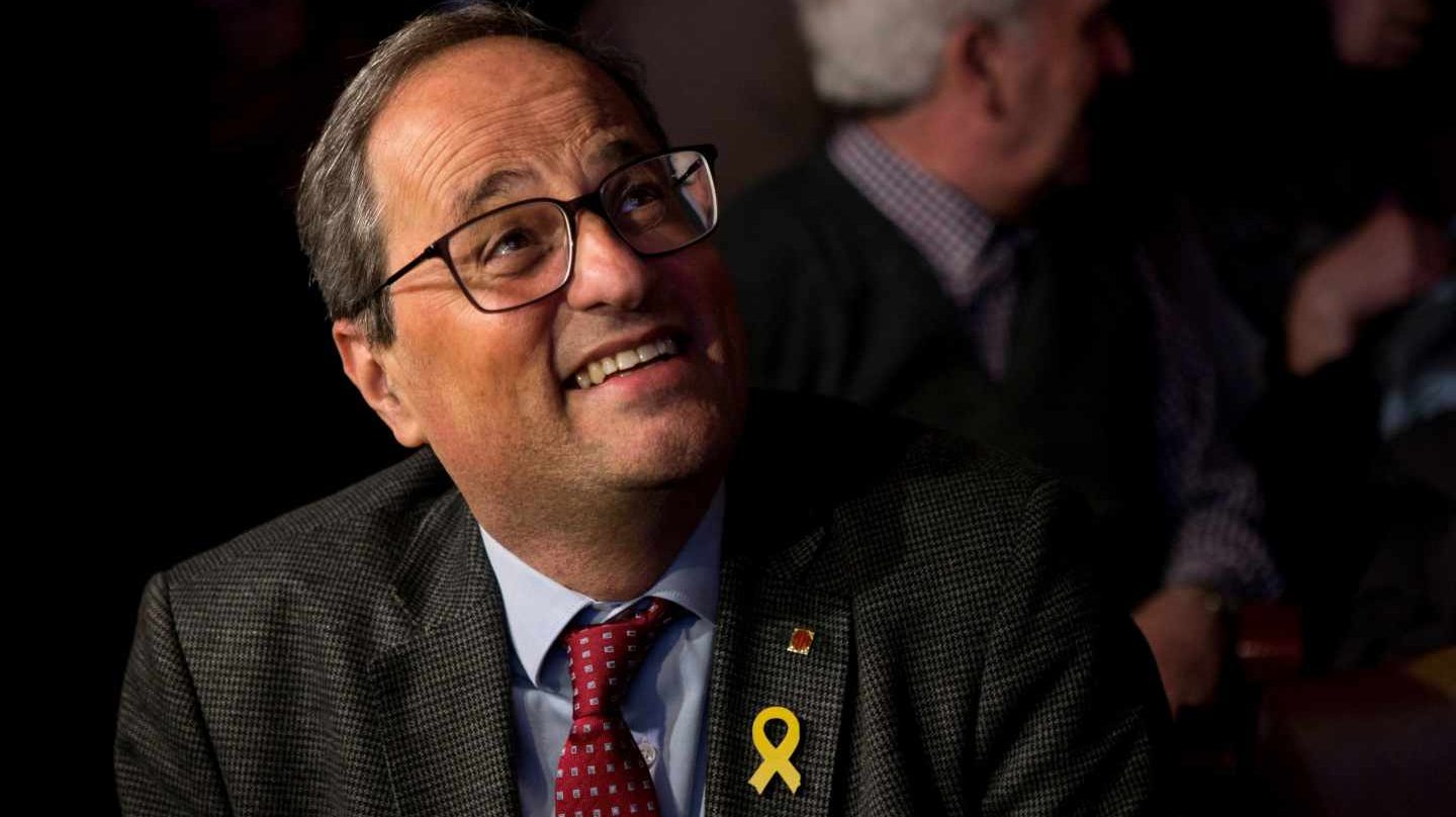 Quim Torra, presidente de la Generalitat.