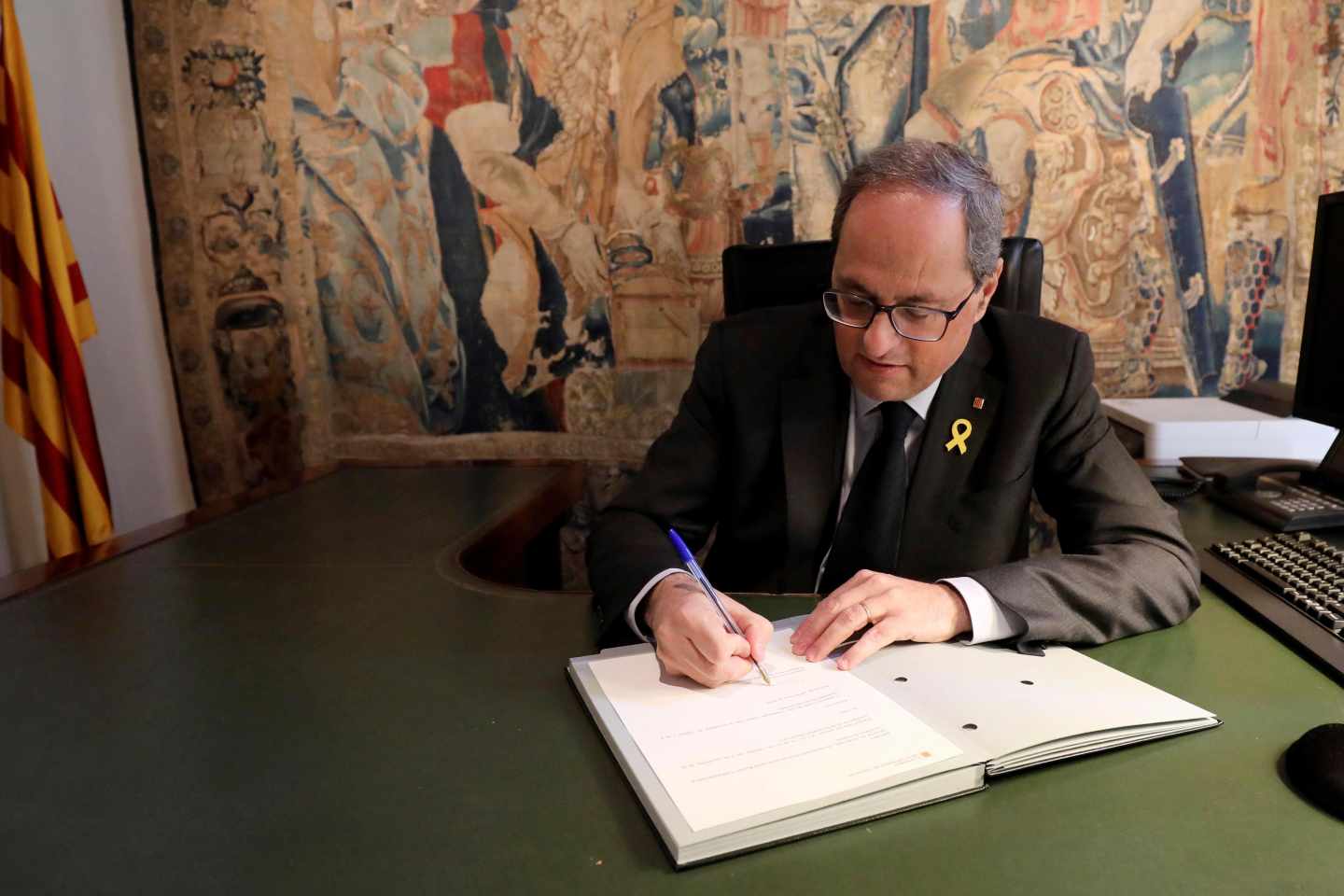 Quim Torra, presidente de la Generalitat.