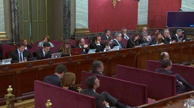 juicio proces Sesión del juicio del procés.