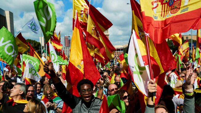 Acto de Vox en Barcelona.