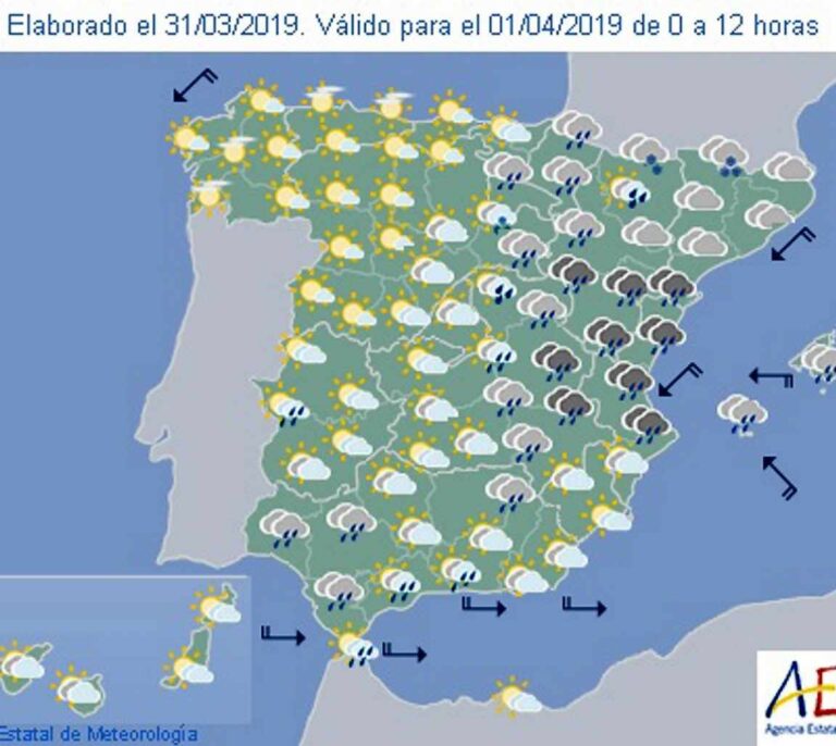 Marcado descenso de las temperaturas para esta semana en toda España