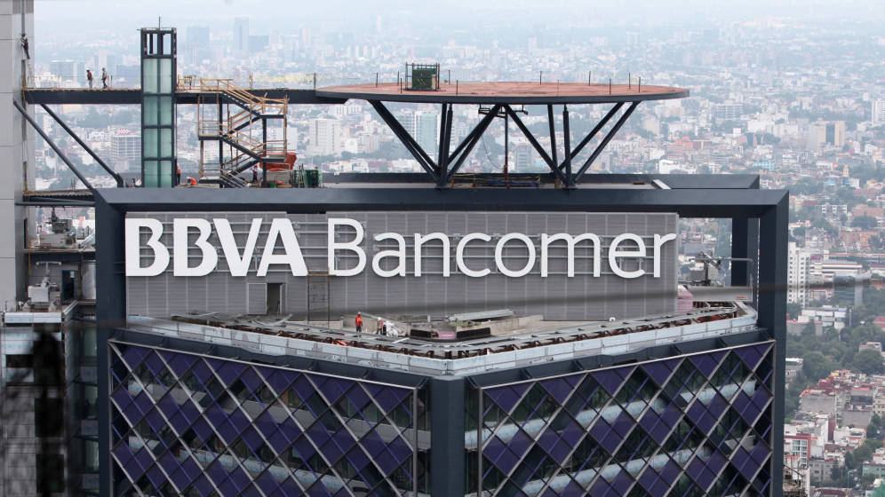 Edificio BBVA Bancomer en Ciudad de México.