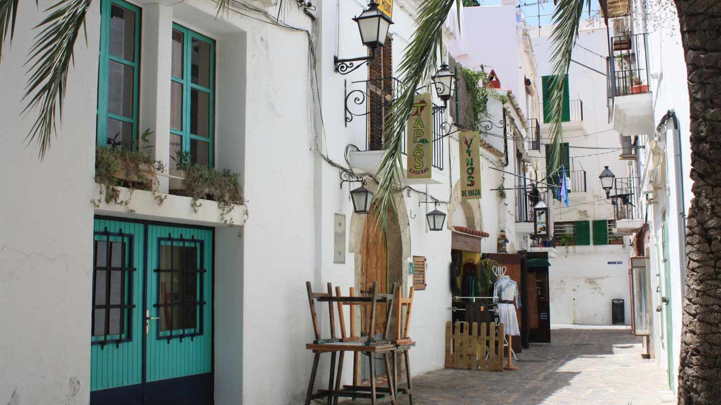 Barrio ibicenco de Dalt Vila