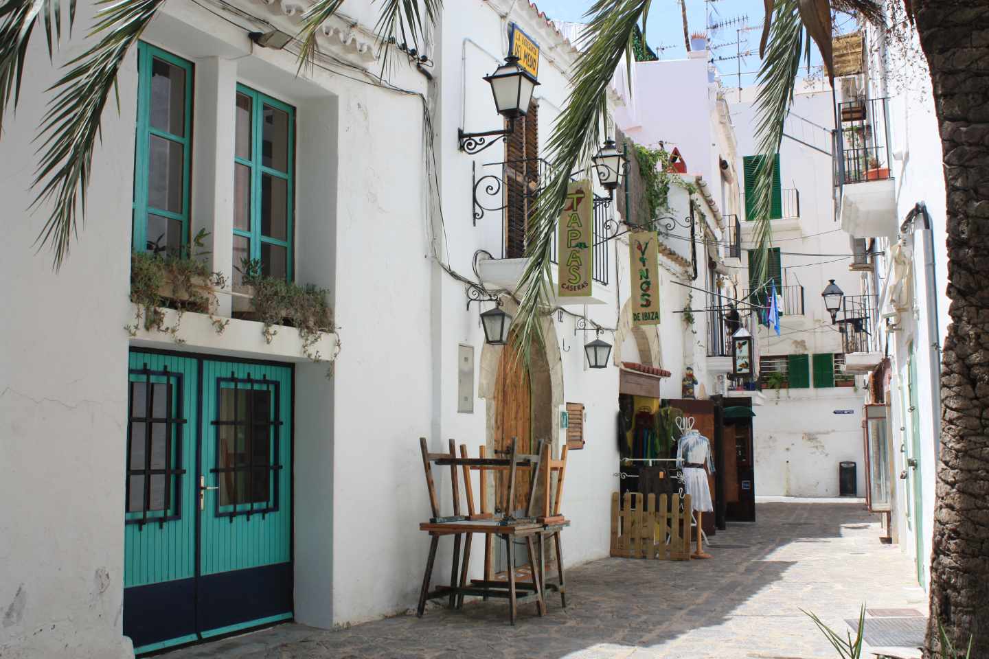 Barrio ibicenco de Dalt Vila