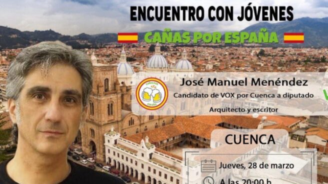 Vox usa una imagen de Cuenca (Ecuador) para anunciar un acto en Cuenca (España)