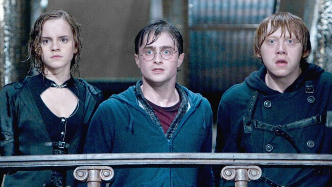 Fotograma del cast de Harry Potter durante la séptima entrega Fotograma del cast de Harry Potter durante la séptima entrega