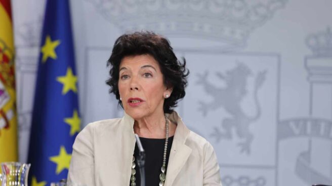 Isabel Celaá, portavoz del Gobierno.