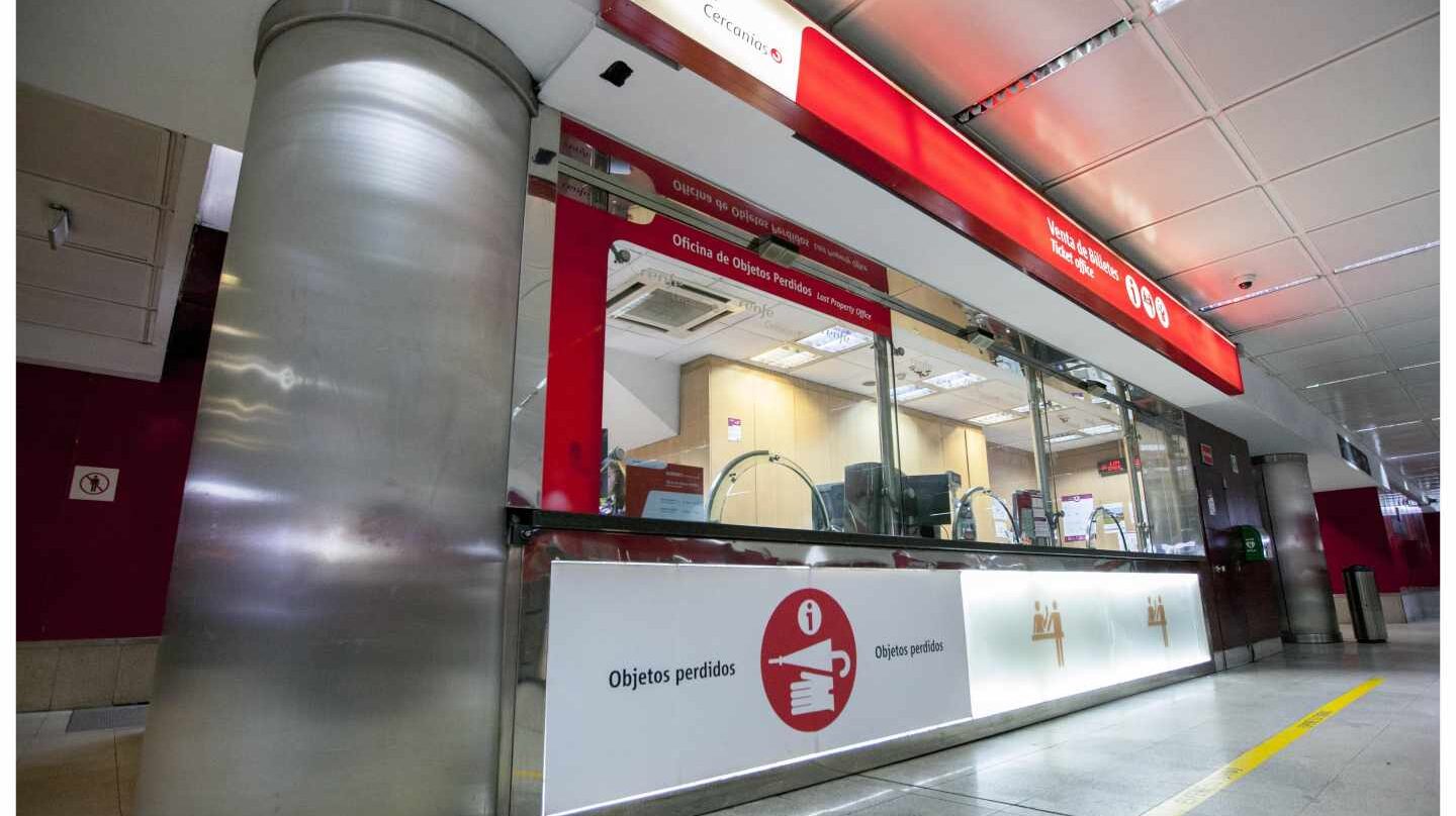 Oficina de Cercanías de Renfe.