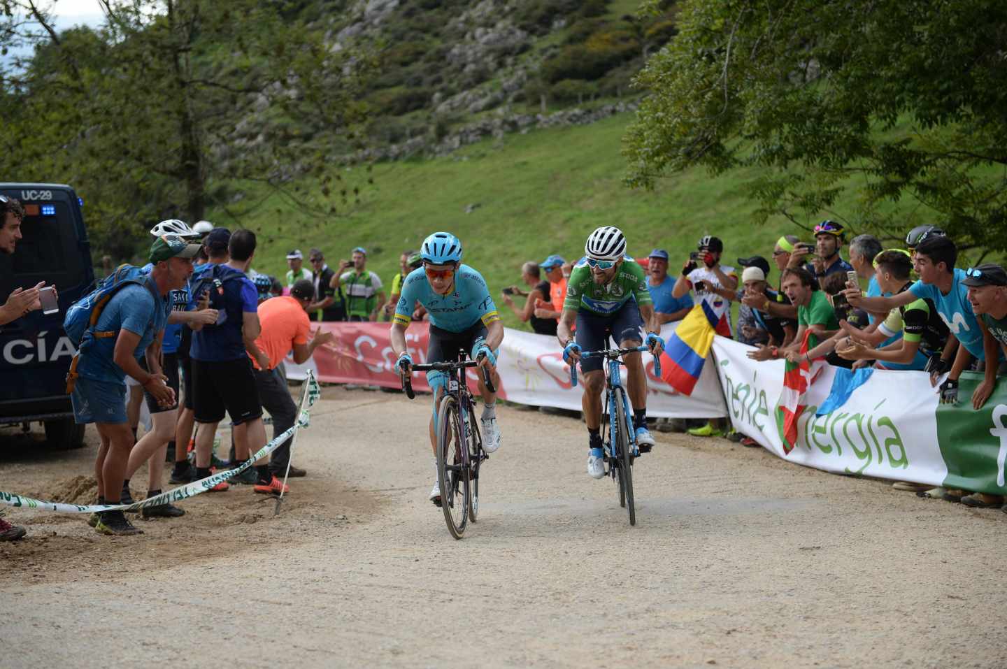 Amnistía para cuatro CDR que intentaron boicotear La Vuelta en Lleida