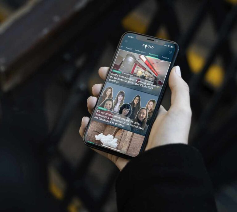 Squid, noticias personalizadas en tu móvil
