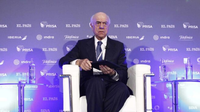 El presidente de BBVA, Francisco González.