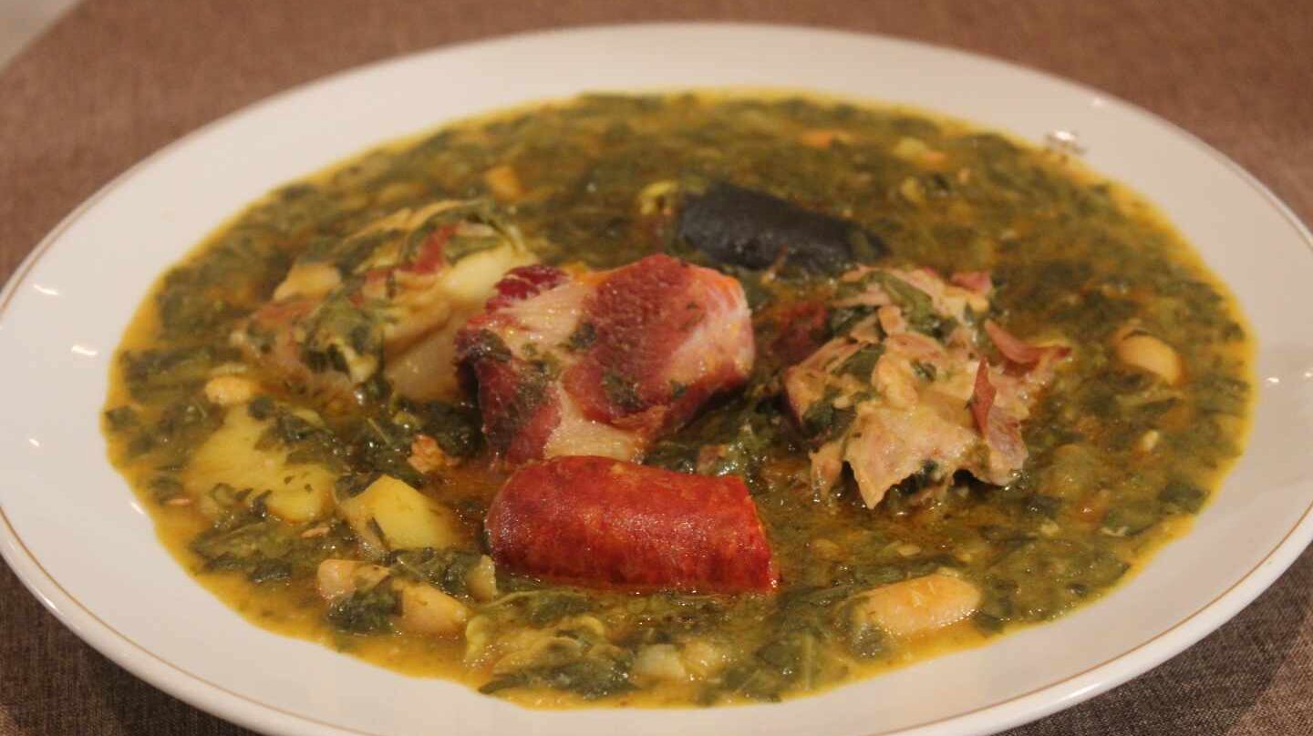 El plato campeón a Mejor Pote Asturiano.