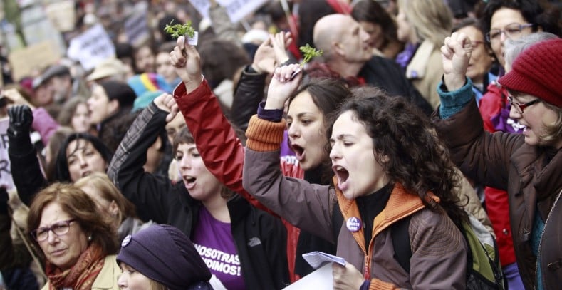 Manifestación feminista