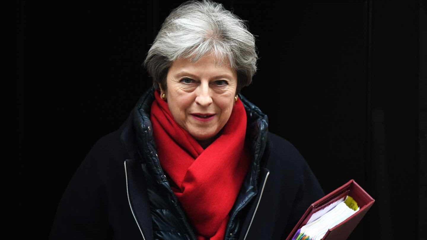 Theresa May, primea ministra británica, vive hoy una jornada clave para el Brexit y su futuro.