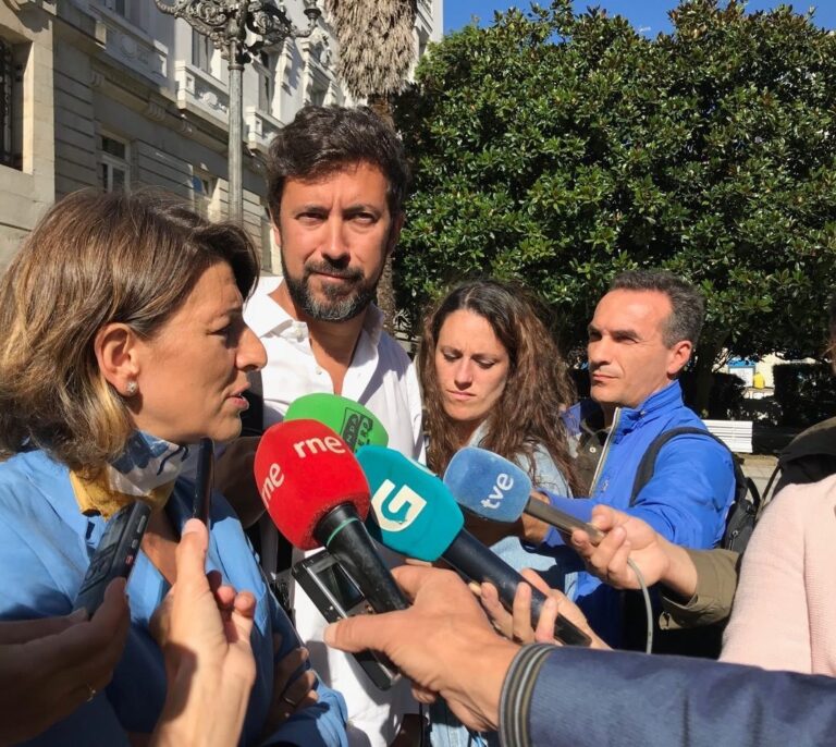 En Común-Unidas Podemos, marca de la coalición electoral de EU y Podemos