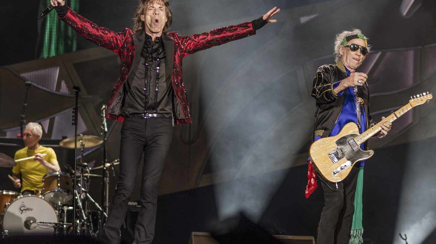Los Rolling Stones, en concierto.