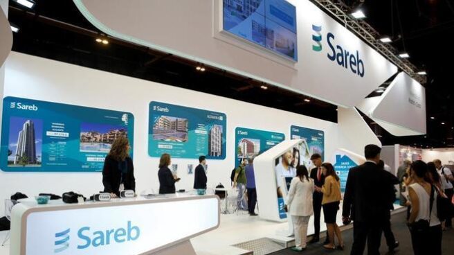 Sareb Stand de la Sareb durante el pasado salón inmobiliario Sima.