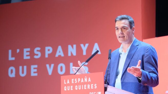 Pedro Sánchez, en un acto del PSC en Tarragona.
