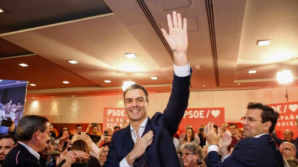 Pedro Sánchez, en un acto en Granada.