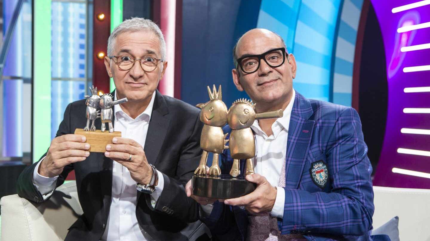 Xavier Sardá junto a José Corbacho.
