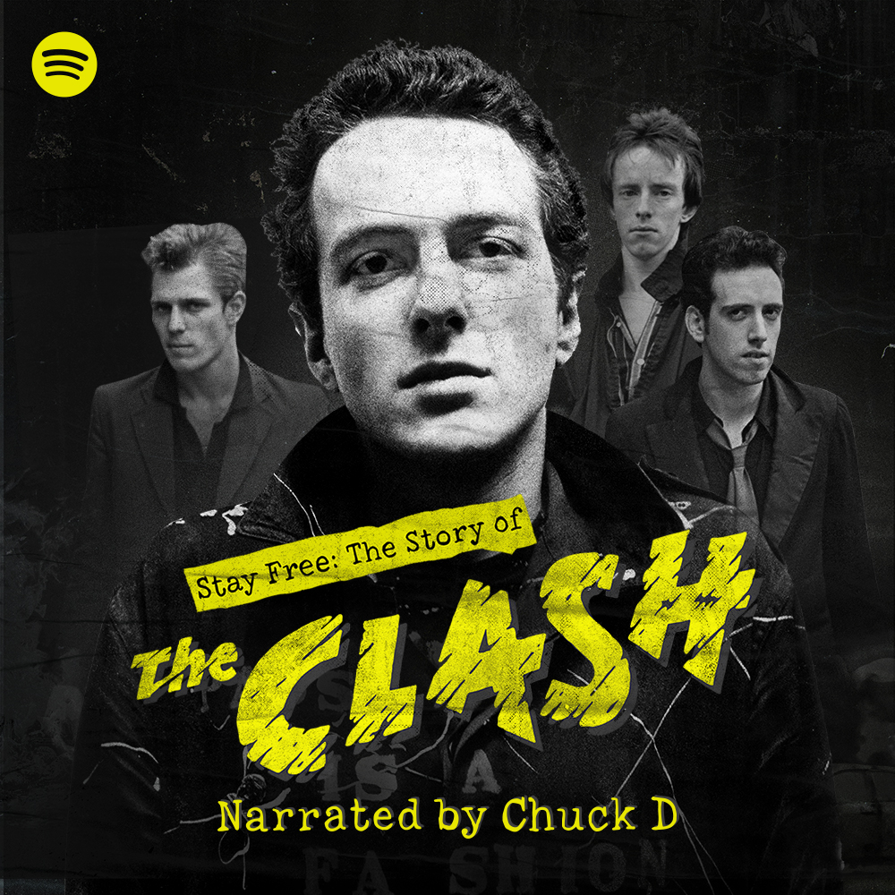 La historia de la legendaria banda de punk rock The Clash en una serie en podcast