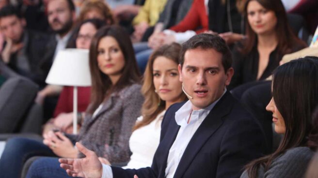 Albert Rivera, durante la presentación del decálogo 'Feminismo Liberal'