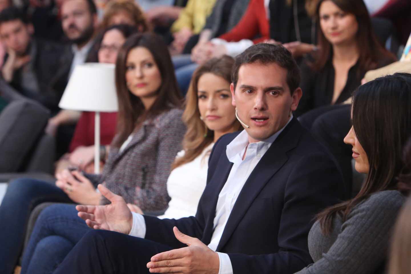 Albert Rivera, durante la presentación del decálogo 'Feminismo Liberal'