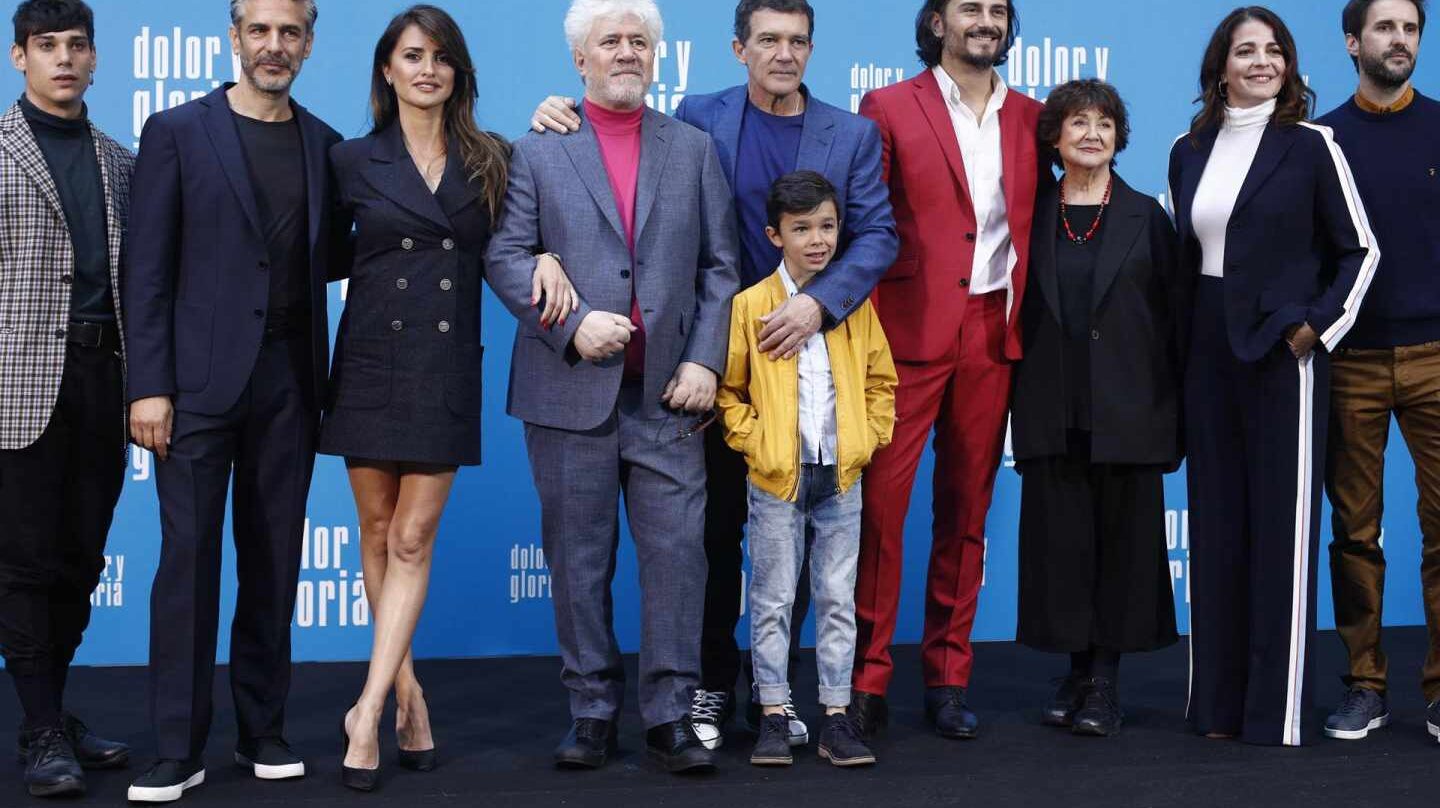 Presentación de 'Dolor y gloria', de Pedro Almodóvar.