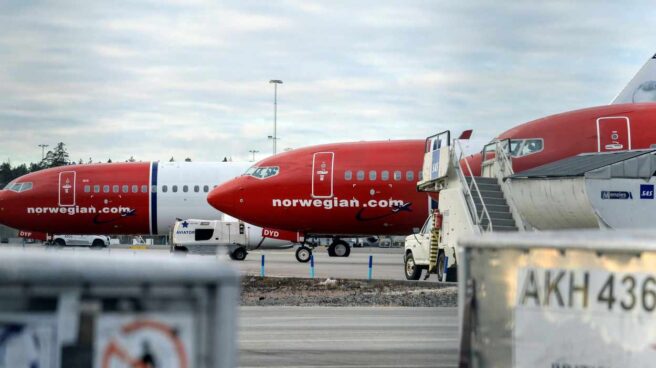 Aviones Boeing 737 de Norwegian Airlines.