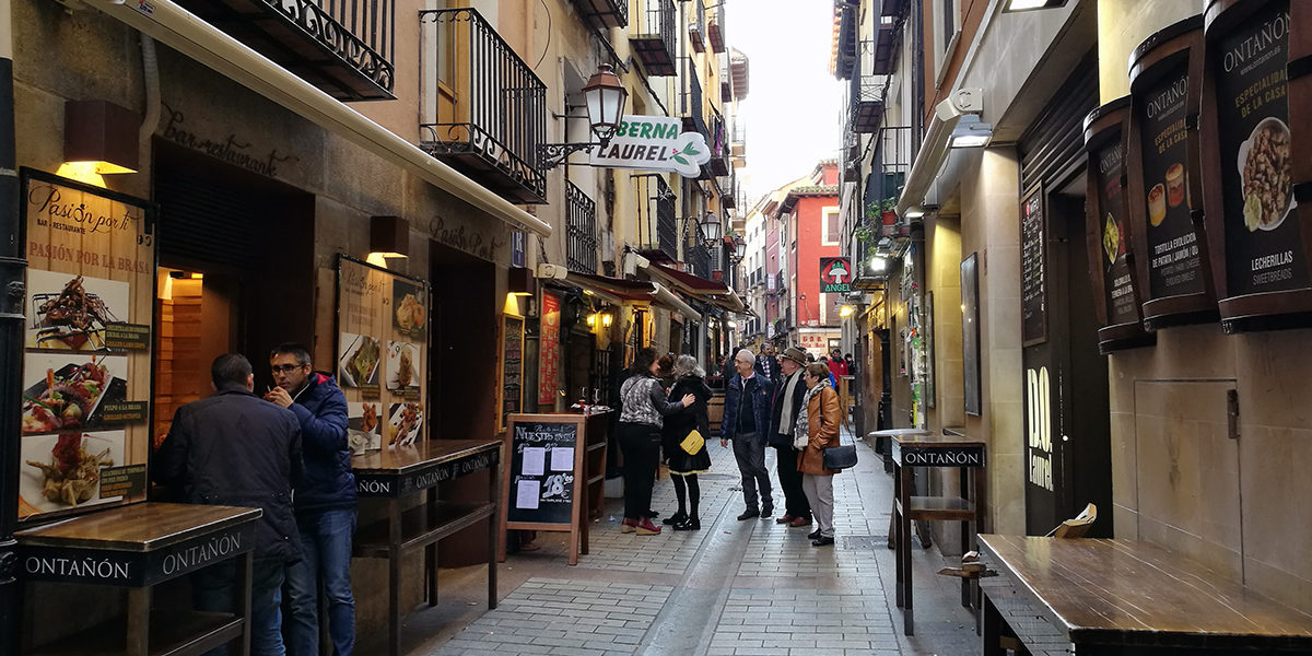 Algunos bares y restaurante de la calle Laurel