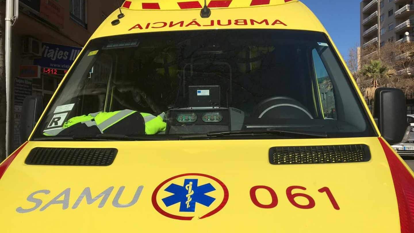 Una ambulancia del Samur.