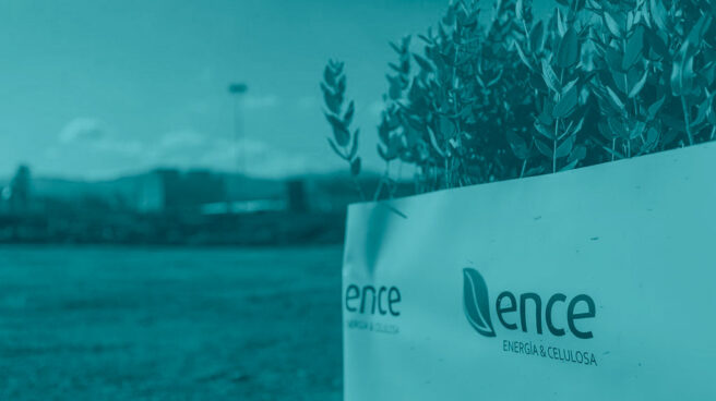 Logotipo de Ence.