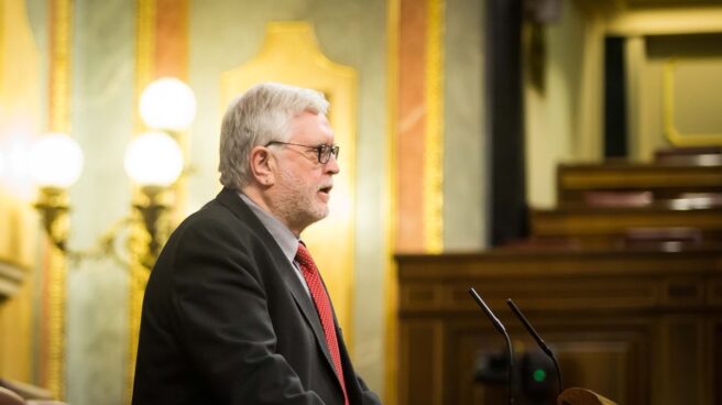 Manolo Monereo, en el Congreso de los Diputados.