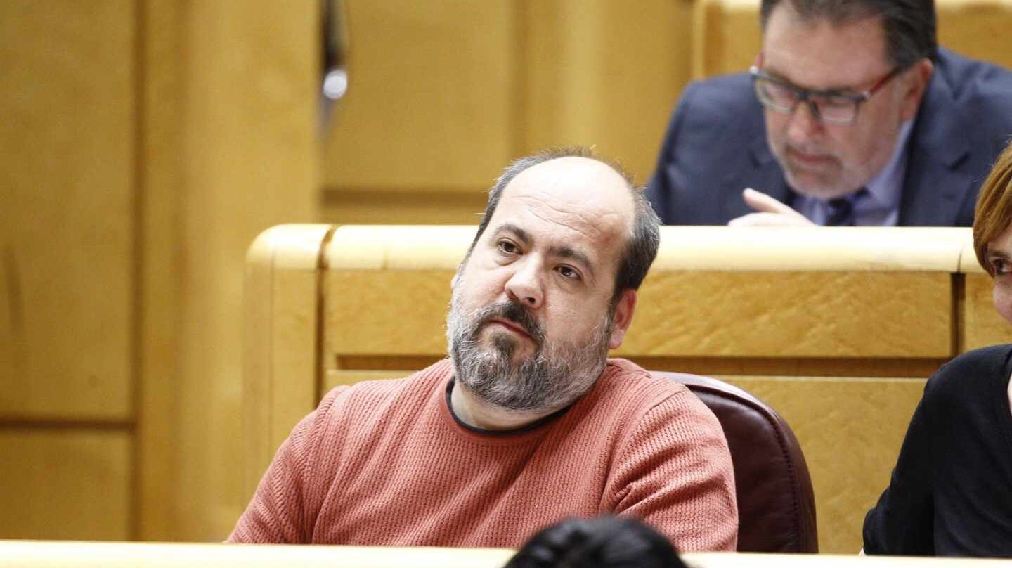 El senador de Unidos Podemos Óscar Guardingo.