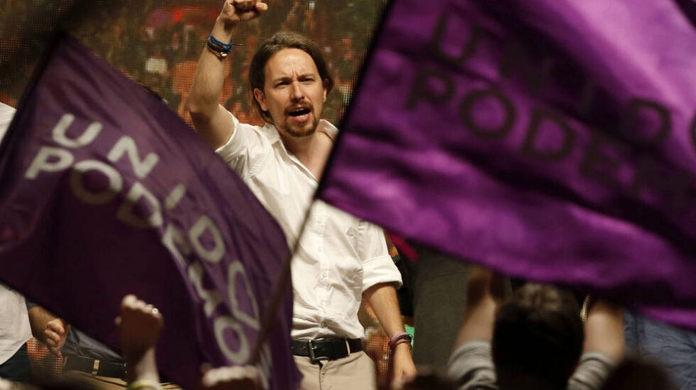 Pablo Iglesias, en un acto de Podemos.