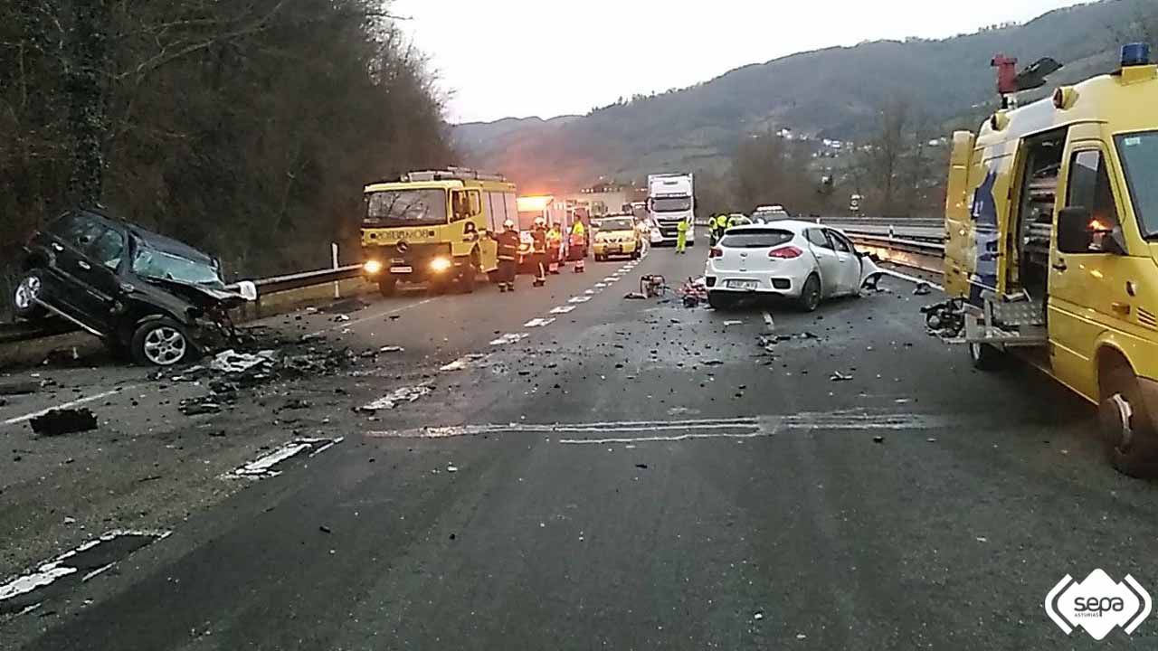 Un kamikaze de 24 años mata a un hombre de 67 tras saltarse un control en Asturias