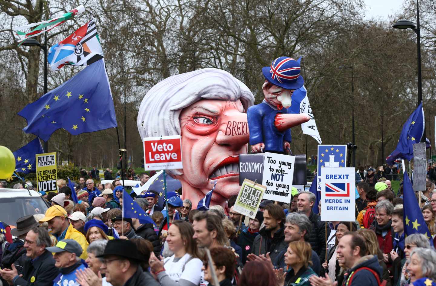 Manifestación en Londres.