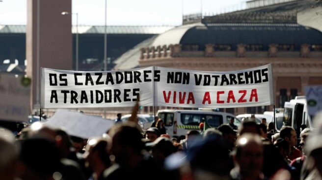 Manifestación del mundo rural en Madrid: "Los cazadores no votaremos a traidores"