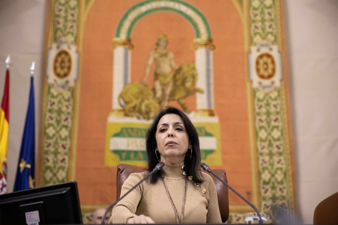 La presidenta del Parlamento de Andalucía y ganadora de las primarias de Ciudadanos en Almería, Marta Bosquet.