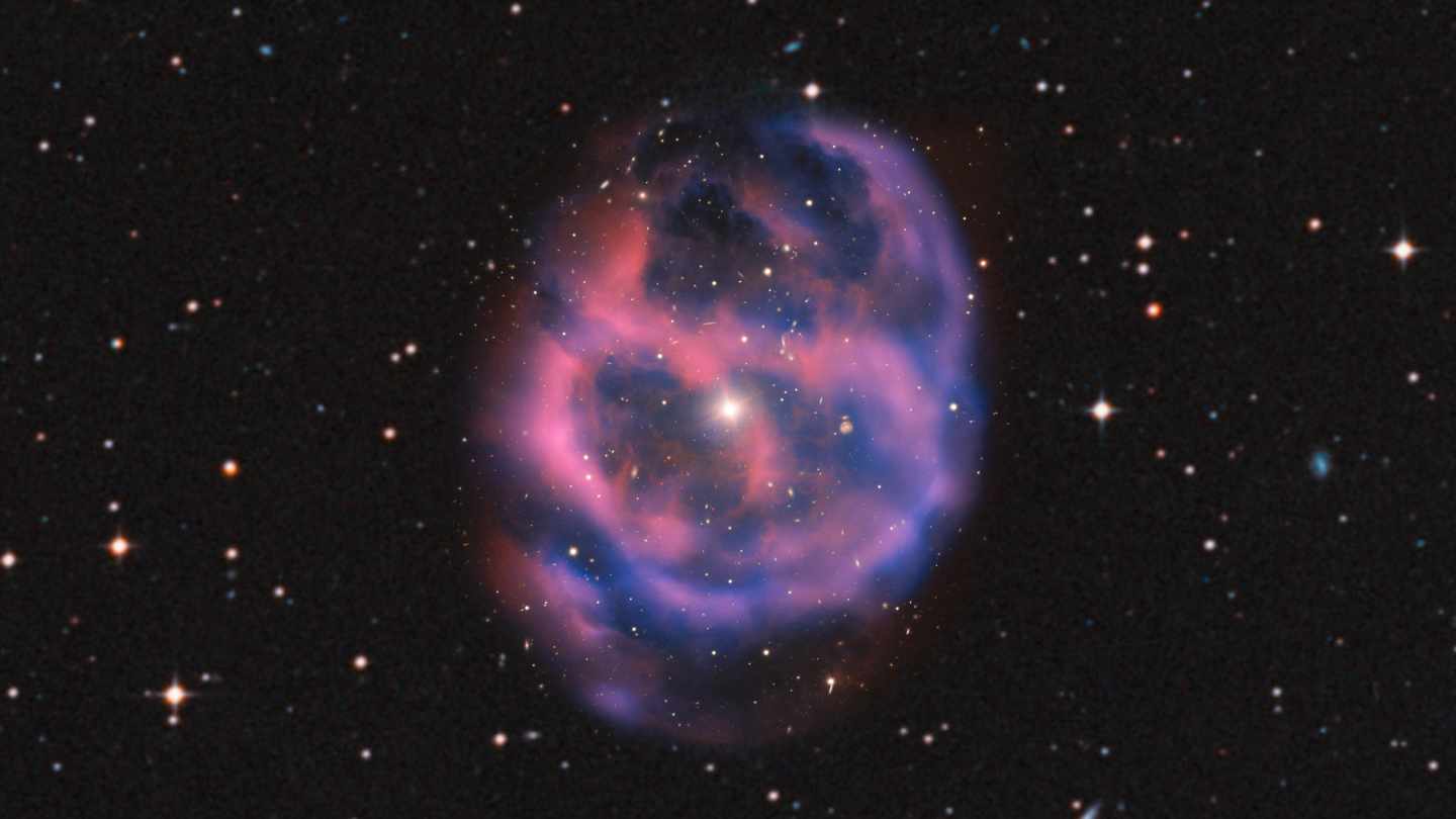 El último aliento de una estrella moribunda, en vídeo 4K
