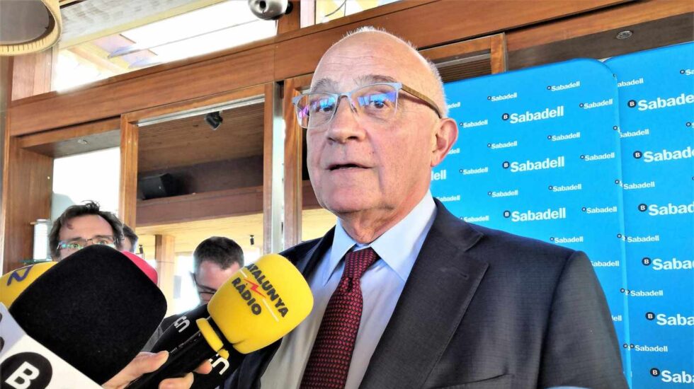 El presidente de Banco Sabadell, Josep Oliu.