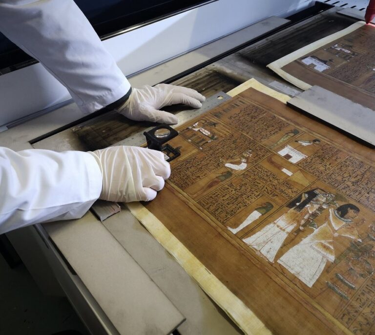 El 'Libro de los Muertos' resucita con tecnología punta