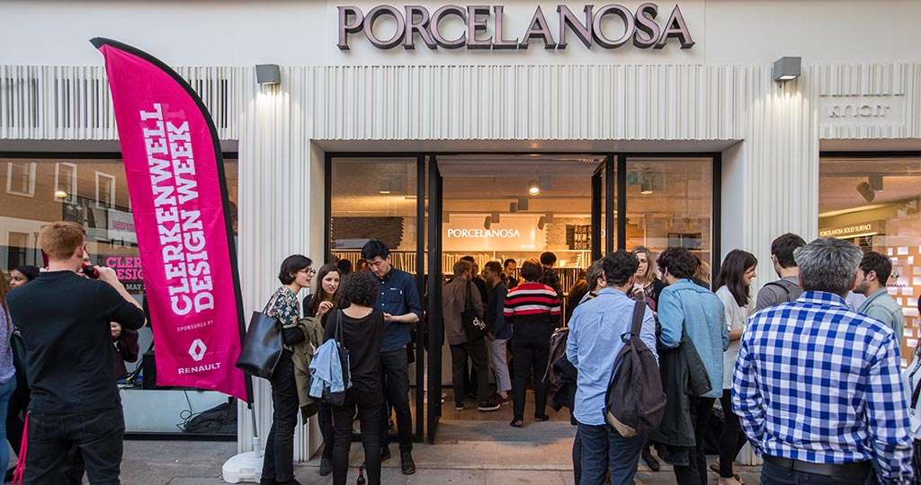 Tienda de Porcelanosa en Londres.